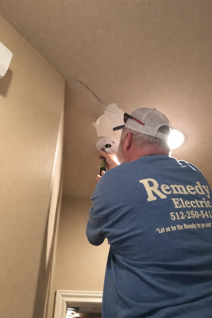 Smoke & CO Detector Replacement in Austin, TX | Remedy Electric | Best Electrical Services in Austin, TX