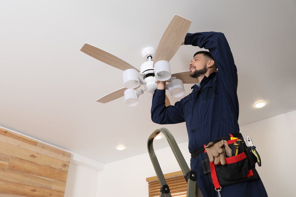 Ceiling Fan Installation in Cedar Park, TX | Remedy Electric | Best Electrical Services in Austin, TX